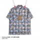 BurberryBurberry 22SS Printed Shirt Short SleeveSize：S M LWhite embryo base cloth first buy their own yarn weaving take to do embryo digital direct spraying, base cloth khaki and letter color are digital direct spraying 