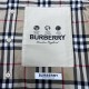 Burberry  Burberry 22FW Label Applique Plaid Long Sleeve ShirtFirst to hit the pattern. Fabric is custom swoop silk, silky and breathable on top. Infrared positioning tailoring, custom shell head buttons, collar cuffs co