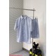 Dior, CD Home 2023aw Early Fall New ArrivalsBlue Silk Twill Striped and Oblique Printed Silk ShortsCounter price 15,000 for the topShorts 14,000DescriptionThis short-sleeved shirt highlights the classic Oblique print. It