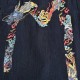 EvisuFukushin 22fw Neptune Embroidered Big M Print Long Sleeve ShirtThis long-sleeved shirt is tailored with a colorful ukiyo-e print on the back of the shirt, featuring a blue dragon, flames and chrysanthemums on the ba