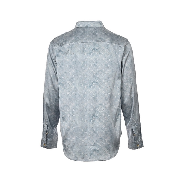 Gradient All-over Print ShirtLouis VuittonLouis Vuitton 23ss Gradient All Over Print ShirtThe use of the original open mold one to one production 120 polyester micro-stretch silk fabric on the hand feel super comfortable