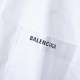 BalenciagaBalenciaga limited edition slogan logo shirt.High quality Archives Logos artwork printed on the front and back. 100% cotton fabric. Long sleeve shirt. Unisex.Colors black and white.Size xs.s.m.l.