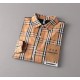 Burberry 2023ss new men's long sleeve shirt, high quality ready-to-wear! Customized fabric Breathable and comfortable, impeccable details, brand elements design concept, reflecting high quality. Hand feel delicate and so