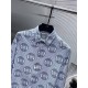 Burberry Burberry 2023ss new long-sleeve shirt shirt, high-end version! Counter customized fabrics Breathable and comfortable, impeccable details, brand elements design concepts, reflecting high quality. Hand feel delica