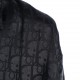 DIOR  Dior CD 23SS silk hollow jacquard old flower long-sleeved shirt.Wear on the body smooth and soft drape, silk breathable can be used as a small jacket, openwork jacquard, men and women with the same modelsColor blac