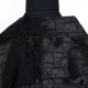 DIOR  Dior CD 23SS silk hollow jacquard old flower long-sleeved shirt.Wear on the body smooth and soft drape, silk breathable can be used as a small jacket, openwork jacquard, men and women with the same modelsColor blac