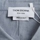 Thom Browne Tom Browne 22Fw Four Bar Stripe Flannel Long Sleeve ShirtHigh-count, high-density custom fabrics, facecloth thickened brushed, brushed process processing, feel delicate, high-grade cotton fabrics, the entire 