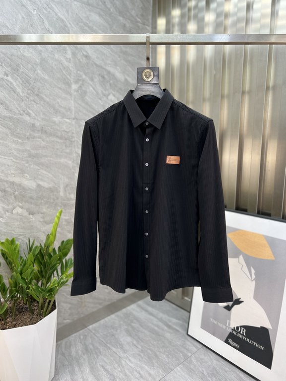 Bruti fall and winter new three complete label shirt good goods do not need much introduction Look at the details Counter size M-4XL 175140 recommended L Slim fit