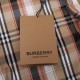 BurberryBurberry New Pocket Embroidery Stripe Long Sleeve ShirtBBR brand's most representative striped elements shirt, counter sales first models. The fabric is made of double stranded 80 woven twill fabric, checkered co