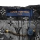 Louis Vuitton  Louis Vuitton 22Fw Old Fashioned Denim JacketLouis Vuitton  Louis Vuitton 22Fw Aged Denim Shirt JacketClassic Monm pattern and Giant Damier pattern by the wave line articulation, and then to the bright lin