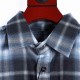 BurberryBurberry Check Embroidered Letter Long Sleeve ShirtBBR brand most representative of the classic striped shirt, counter best-seller. The fabric is made of double stranded 80 woven twill fabric, checkered counterpo