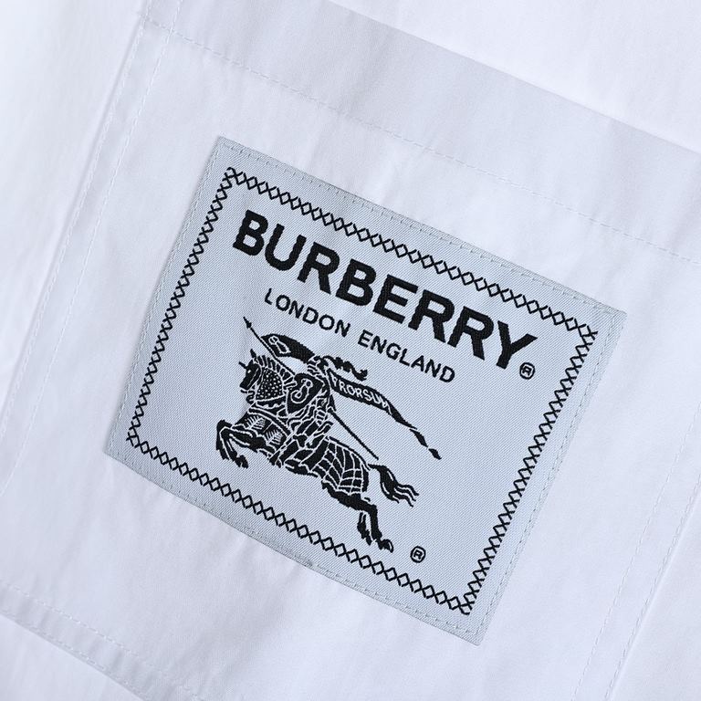 Burberry Burberry BBR 23SS War Horse Patch Long Sleeve ShirtThe original domestic 8400 purchased, the use of Korean shirt fabrics, compared to the market fabrics, to achieve the original version of the consistent high de