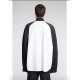 Balenciaga Balenciaga BLCG 23SS Panda Patchwork Black And White Embroidered Monogram Long Sleeve Shirt, Top Collection