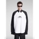 Balenciaga Balenciaga BLCG 23SS Panda Patchwork Black And White Embroidered Monogram Long Sleeve Shirt, Top Collection