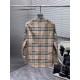 Burberry Burberry 2023ss Early Fall New Long Sleeve Shirt Shirt, High-end version! Counter customized fabrics Breathable comfort, impeccable details, brand elements design concept, reflecting high quality. Hand feel deli