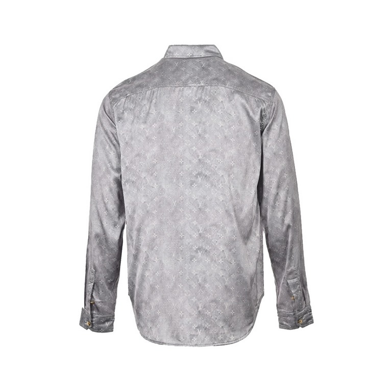 Gradient All-over Print ShirtLouis VuittonLouis Vuitton 23ss Gradient All Over Print ShirtThe use of the original open mold one to one production 120 polyester micro-stretch silk fabric on the hand feel super comfortable