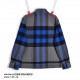 BurberryBurberry Colorblocked Long Sleeve ShirtSize：S M L XLExplosive models! Classic plaid style, but the color scheme is new, blue with gray color advanced to no, on the body of low-key luxury connotation, the fabric h