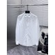 Gucci Gucci 2023ss Early Fall New Long Sleeve Shirt Shirt, high-end version! Counter customized fabrics Breathable comfort, impeccable details, brand elements design concept, reflecting high quality. Hand feel delicate a