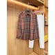 (High version) Burberry casual plaid shirtHas always been an essential item this season A good shirt highlights more than just temperament, counter models Details do unique Burberry shirt is very concerned about the qual