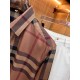 (High version) Burberry casual plaid shirtHas always been an essential item this season A good shirt highlights more than just temperament, counter models Details do unique Burberry shirt is very concerned about the qual