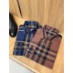 (High version) Burberry casual plaid shirtHas always been an essential item this season A good shirt highlights more than just temperament, counter models Details do unique Burberry shirt is very concerned about the qual