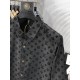 LV 2023ss new men's long sleeve shirt, high quality ready-to-wear! Customized fabrics Breathable and comfortable, impeccable details, brand elements design concepts, reflecting high quality. Hand feel delicate and soft! 