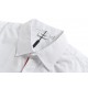 BurberryBurberry Classic BT Monogrammed Embroidered Shirt-White Letter Shirt WhiteClassic pattern cutting design The cutting of this model is a continuation of the most popular loose shirt pattern deconstruction Each cut