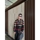 #BurberryBurberry 23Fw New Colorway Large Plaid Shirt On