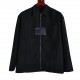 PRADA Prada PRD 23FW Wool Zipper Long Sleeve Shirt Jacket BlackA playful mix-and-match design, this Oversize classic collar cotton shirt subverts traditional style with a sporty zipper closure, a beautiful color palette 