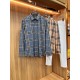 (High version) Burberry casual plaid shirtHas always been an essential item this season A good shirt highlights more than just temperament, counter models Details do unique Burberry shirt is very concerned about the qual