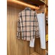 (High version) Burberry casual plaid shirtHas always been an essential item this season A good shirt highlights more than just temperament, counter models Details do unique Burberry shirt is very concerned about the qual