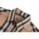 BurberryBurberry 23Fw New Colorway Large Plaid ShirtBBR brand's most representative striped elements shirt, the counter sales of the first paragraph. The fabric is made of double stranded 80 woven twill fabric, checkered