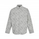 BalenciagaParis 23Fw Signature Shirt with full logo printThe fabric is 80 count double yarn cotton piqué print.The back of the access control is laser-aligned and cut one by one, with a high scrap rate and high productio