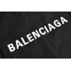 BalenciagaParisian family 23Fw back letter print shirtCustom woven high-density cotton poplin fabric 160 mesh high-density mesh, five colors of paste layer by layer, the lack of a new custom accessories, laser engraved b