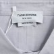 Thom Browne Tom Browne 22Fw Four Bar Stripe Flannel Long Sleeve ShirtHigh-count, high-density custom fabrics, facecloth thickened brushed, brushed process processing, feel delicate, high-grade cotton fabrics, the entire 