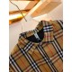 Burberry 2023ss new men's long sleeve shirt, high quality ready-to-wear! Customized fabric Breathable and comfortable, impeccable details, brand elements design concept, reflecting high quality. Hand feel delicate and so