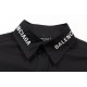 Balenciaga Balenciaga new shirts Balenciaga new BLCG Balenciaga Paris latest signature art lettering design long-sleeved shirt Embroidery collar lettering contrasting custom-dyed fabric Pure cotton Tencel feel Full print