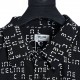 Celine 23FW full print logo shirt.Made of 60S10076 ultra-high density satin Fabric ordering cycle is very long Placket alignment cutting Each piece of clothing fabric to more than two meters Using the transfer printing p