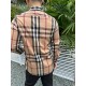 #BurberryBurberry 23Fw New Colorway Large Plaid Shirt On