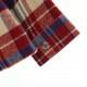 Chrome Hearts Chrome Hearts CH New Flannel Plaid Half Zip ShirtCustom-dyed yarn is made of 11 double stranded 240g (260g after washing) cotton blend facecloth. Front brushed. Laser infrared positioning. Hand cut. All-aro