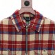 Chrome Hearts Chrome Hearts CH New Flannel Plaid Half Zip ShirtCustom-dyed yarn is made of 11 double stranded 240g (260g after washing) cotton blend facecloth. Front brushed. Laser infrared positioning. Hand cut. All-aro