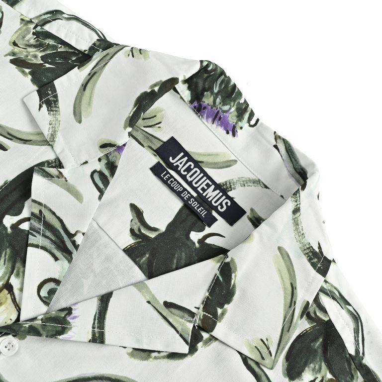 Jacquemus 20ss artichoke print short sleeve shirtDesigner luxury brand from France, we may usually less heard of, but in foreign countries has been a very well-known designer brands, founded by Simon Porte Jacquemus pers