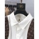 LV 2023ss new men's long sleeve shirt, high quality ready-to-wear! Customized fabrics Breathable and comfortable, impeccable details, brand elements design concepts, reflecting high quality. Hand feel delicate and soft! 