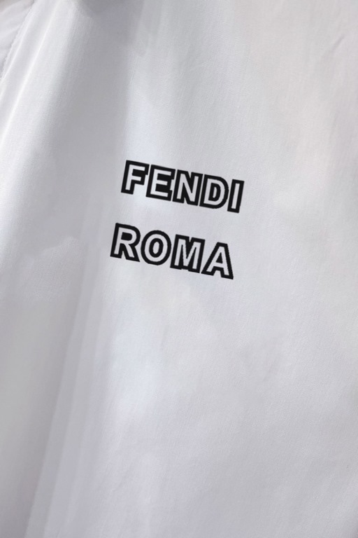 Z933 FD  Fendi FNEDI 2023SS new men's long-sleeved shirt, high-end version shirt! Counter customized fabric Breathable comfort, impeccable details, brand elements design concept, reflecting high quality. Hand feel delica