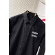 Z933 FD  Fendi FNEDI 2023SS new men's long-sleeved shirt, high-end version shirt! Counter customized fabric Breathable comfort, impeccable details, brand elements design concept, reflecting high quality. Hand feel delica