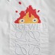 LoeweLoewe 23ss Co-branded Pocket Flame Embroidered Short Sleeve ShirtAdopting Casifa three-dimensional embroidery imported from South Korea 00 cotton, fabric features soft and comfortable silk luster, several times wash