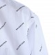 Balenciaga Balenciaga BLCG 23SS full print pop-up small letters long-sleeved shirtos version of super loose and thin, full of printed letters printed logo design style, fabric using 100% plain shirt fabric, not deformed,