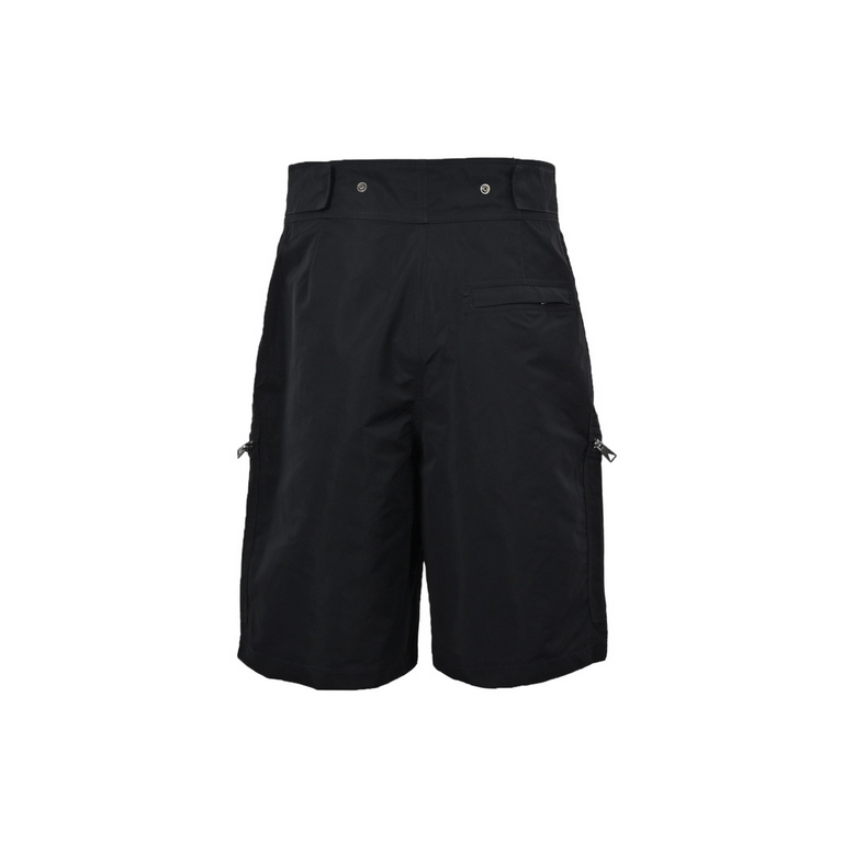 Bottega VenetaBV double zipper shiny composite functional shortsThe original version of the procurement in Hangzhou Tower counter, fabric woven 75D light composite twill fabric, the market fabric only 30.40.60 support no