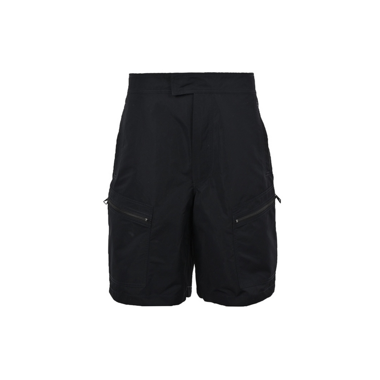 Bottega VenetaBV double zipper shiny composite functional shortsThe original version of the procurement in Hangzhou Tower counter, fabric woven 75D light composite twill fabric, the market fabric only 30.40.60 support no