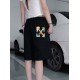 #OFF WHITE CO VIRGIL 23ss Colorful Oil Painting Arrow Print Shorts Top